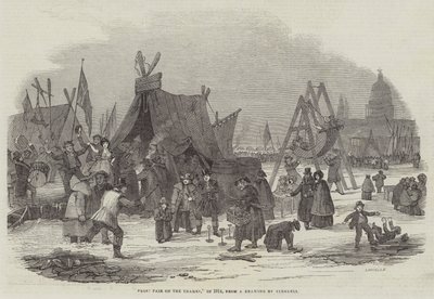 Frost Fair on the Thames by Luke Clennell